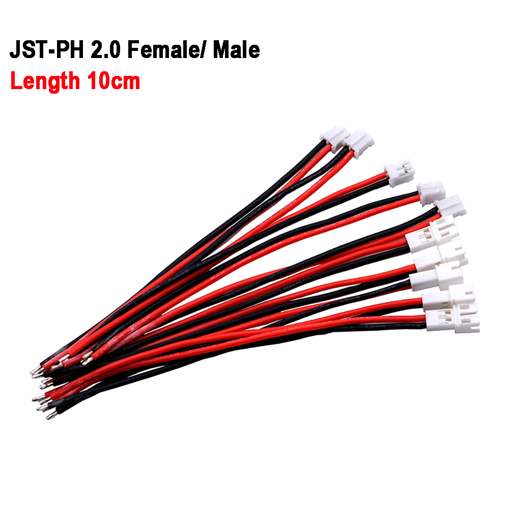 Drone Kit Vtol - 10cm 24AWG Tiny Whoop JST-PH 2,0