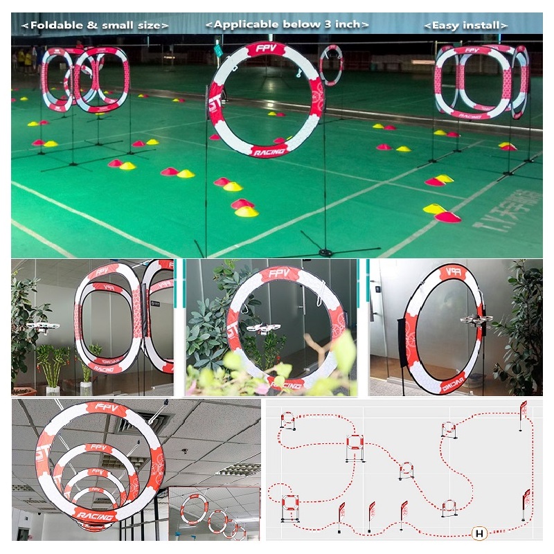 Drone Kit Vtol - FPV Racing Zieltor für Drohnen: Hindernisüberquerung