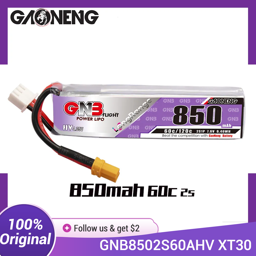 GAONENG GNB LiPo-Akku 850 mAh  – Drone Kit Long Range Bewertung und Preis